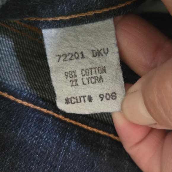 J Brand Flare Dark Wash Low Rise Jeans Size 26 - Picture 5 of 6